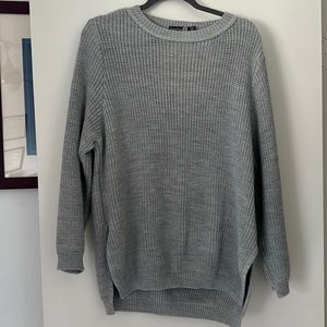 BOOHOO / Open Back Knit Sweater Size 14